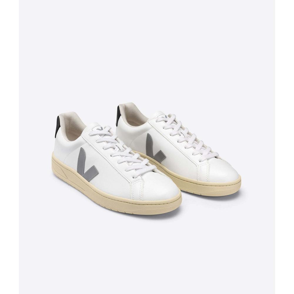 White/Black Women's Veja URCA CWL OXFORD-GREY Sneakers | AU 631YXF